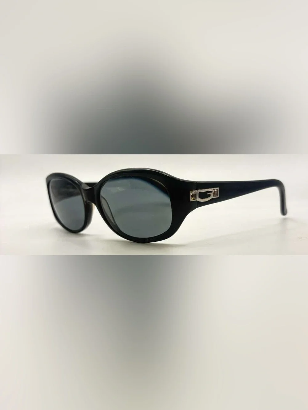 Guess Black Oval Sunglasses Frames Only